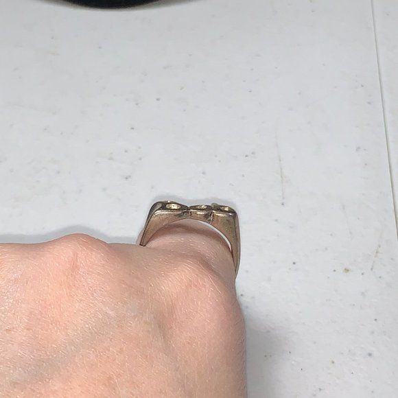 Sterling Silver Bob Name Ring, Size 11 - Picture 8 of 8